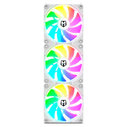 NOX EASY LINK Boitier PC Refroidisseur d'air 12 cm Blanc 3 pièce(s)
