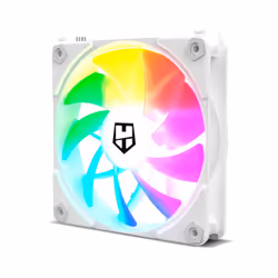 NOX EASY LINK Boitier PC Refroidisseur d'air 12 cm Blanc 3 pièce(s) - Vue supplémentaire 4
