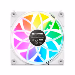NOX EASY LINK Boitier PC Refroidisseur d'air 12 cm Blanc 3 pièce(s) - Vue supplémentaire 6