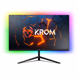 Krom Kertz écran plat de PC 23.8" Full HD LED Noir