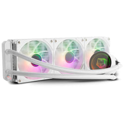NOX NXHUMMERM360ARGBW système de refroidissement d’ordinateur Processeur Refroidisseur de liquide tout-en-un 12 cm Blanc 1 pièce(s)