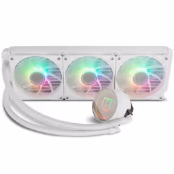 NOX NXHUMMERM360ARGBW système de refroidissement d’ordinateur Processeur Refroidisseur de liquide tout-en-un 12 cm Blanc 1 pièce(s)