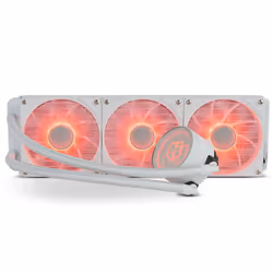 NOX NXHUMMERM360ARGBW système de refroidissement d'ordinateur Processeur Refroidisseur de liquide tout-en-un 12 cm Blanc 1 pièce(s) - Vue supplémentaire 6