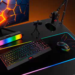 Krom KABALA clavier Souris incluse RF sans fil QWERTY Espagnole Noir - Vue supplémentaire 16