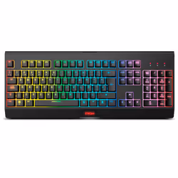 Krom KABALA clavier Souris incluse RF sans fil QWERTY Espagnole Noir