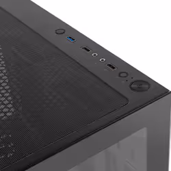 NOX NXHUMMERVSNBK unité centrale Midi Tower Noir - Vue supplémentaire 8