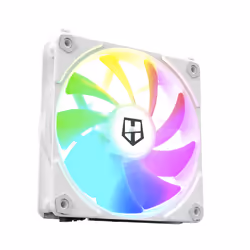 NOX NXHUMMERELINKWH système de refroidissement d'ordinateur Boitier PC Ventilateur 12 cm Blanc 1 pièce(s) - Vue supplémentaire 5