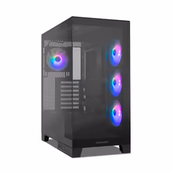 NOX Hummer Glock Black Midi Tower Noir - Vue supplémentaire 10