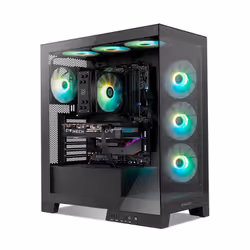 NOX Hummer Glock Black Midi Tower Noir