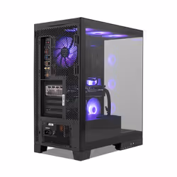NOX Hummer Glock Black Midi Tower Noir - Vue supplémentaire 7