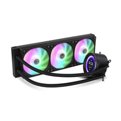 NOX X-360 LCD Processeur Refroidisseur d'air 12 cm Noir 1 pièce(s)