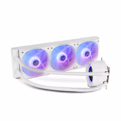 NOX X-360 LCD, Refroidisseur d'air, 12 cm, 2500 tr/min, 31,6 dB, 65,54 cfm, Blanc