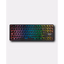 Krom NXKROMKERNELPROSP, Avec fil &sans fil, USB + RF Wireless + Bluetooth, Clavier mécanique, QWERTY, LED RGB, Noir, Blanc