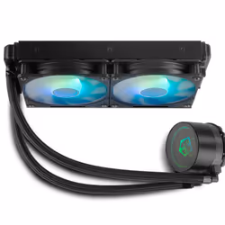 NOX M-240 ARGB Processeur Refroidisseur de liquide tout-en-un 12 cm Noir