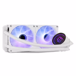 NOX M-240 ARGB, Refroidisseur de liquide tout-en-un, 12 cm, Blanc