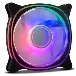 NOX NXHUMMERVFAN système de refroidissement d’ordinateur Boitier PC Ventilateur 12 cm Noir