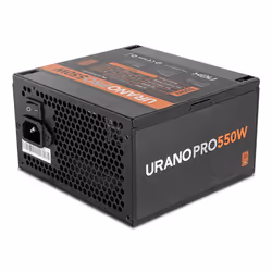 NOX Urano Pro unité d'alimentation d'énergie 550 W 20+4 pin ATX ATX Noir, Orange