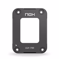 NOX NXHUMMERSHIELDINT, Universel, Noir, Acier, Intel LGA 1700 / LGA 18xx, 6 mm, 54 mm