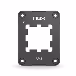 NOX NXHUMMERSHIELDAMD, Universel, Noir, Acier, AMD AM5 / AM4, 7 mm, 54 mm