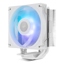 NOX Hummer NXHUMMERR400ARGBWH système de refroidissement d’ordinateur Processeur Ventilateur 12 cm Blanc