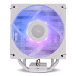 NOX Hummer NXHUMMERR400ARGBWH système de refroidissement d’ordinateur Processeur Ventilateur 12 cm Blanc