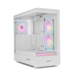 NOX Hummer NXHUMMERSIGNALBK Midi Tower Blanc