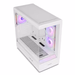 NOX Hummer NXHUMMERSIGNALBK Midi Tower Blanc - Vue supplémentaire 2