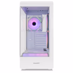 NOX Hummer NXHUMMERSIGNALBK Midi Tower Blanc - Vue supplémentaire 4