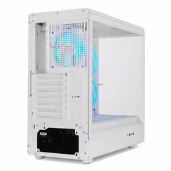 NOX Hummer NXHUMMERSIGNALBK Midi Tower Blanc - Vue supplémentaire 6