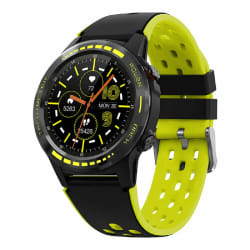 Leotec LESW33Y Écran tactile Noir GPS (satellite)
