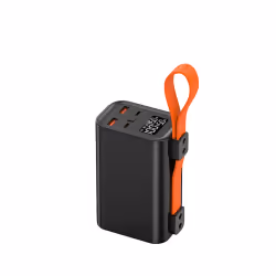 Leotec LEPOW100W30K, 30000 mAh, Lithium-Ion (Li-Ion), Adaptive Fast Charging, 3,7 V, Noir