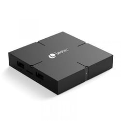 Leotec LETVBOX18 boîtier de télévision intelligent Noir 4K Ultra HD 16 Go Wifi Ethernet/LAN