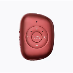 Leotec LETRACK02R, Personnel, Rouge, SIM unique, 1000 mAh, Android, iOS