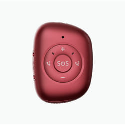 Leotec LETRACK02R Traqueur GPS et localisateur Personnel Rouge