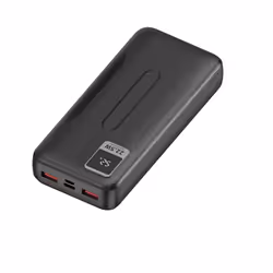 Leotec LEPOW20W22K banque d'alimentation électrique Lithium Polymère (LiPo) 20000 mAh Noir - Vue supplémentaire 3