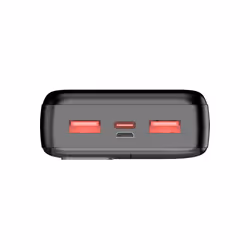 Leotec LEPOW20W22K banque d'alimentation électrique Lithium Polymère (LiPo) 20000 mAh Noir - Vue supplémentaire 4