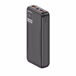 Leotec LEPOW20W22K banque d'alimentation électrique Lithium Polymère (LiPo) 20000 mAh Noir - Vue supplémentaire 7