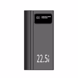 Leotec LEPOW30W22K banque d'alimentation électrique Lithium Polymère (LiPo) 30000 mAh Noir - Vue supplémentaire 2
