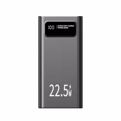 Leotec LEPOW30W22K banque d'alimentation électrique Lithium Polymère (LiPo) 30000 mAh Noir - Vue supplémentaire 4