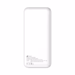 Leotec LEPOW20W22W, 20000 mAh, Lithium Polymère (LiPo), Power Delivery 3.0, Quick Charge 3.0, Blanc