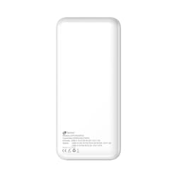 Leotec LEPOW20W22W banque d'alimentation électrique Lithium Polymère (LiPo) 20000 mAh Blanc