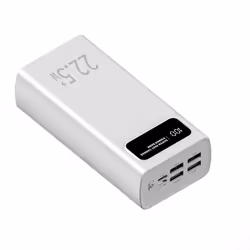 Leotec LEPOW30W22W banque d'alimentation électrique Lithium Polymère (LiPo) 30000 mAh Blanc - Vue supplémentaire 4
