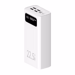 Leotec LEPOW30W22W banque d'alimentation électrique Lithium Polymère (LiPo) 30000 mAh Blanc - Vue supplémentaire 5