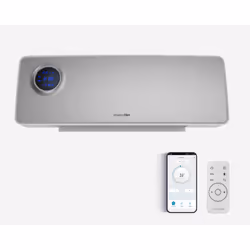 Universal Blue UCSB90202-21, Chauffage de ventilateur électrique, 24 h, 1,45 m, IP23, Intérieure, Mur