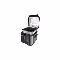 Fagor FGEC200, Friteuse, 2,5 L, 2,5 L, Charbon, Unique, Noir, Acier inoxydable