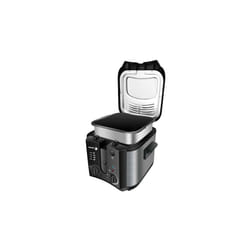 Fagor FGEC200 friteuse Unique 2,5 L Autonome 1600 W Noir, Acier inoxydable
