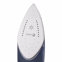 Fagor FGE01P fer à repasser Fer à repasser à sec ou à vapeur Semelle en céramique 3000 W Bleu, Rouge, Blanc