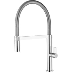 Mice - Robinet de cuisine, mitigeur d'évier flexible extractible avec douchette - Série laos Chrome - GCE011