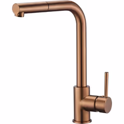 Robinet de cuisine monocommande à bec haut. - COLLECTION PVD - L'ensemble bénéficie d'une finition PVD (procédé de revêtement ...
