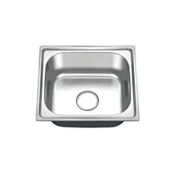 Évier Inox Rectangulaire - GENERIQUE - 460x400x200mm - Kit dévacuation inclus